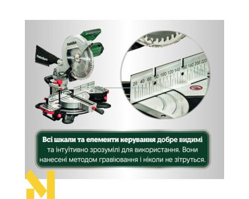 Пила торцювальна Metabo KS 305 M