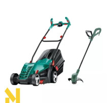 Газонокосарка електрична Bosch Rotak 370 + Тример Easy Grass Cut