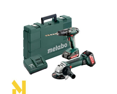 Набір інструментів акумуляторних Metabo Combo Set 2.4.4 18 V