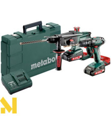 Набір інструментів акумуляторних Metabo Combo Set 2.3.4 18 V