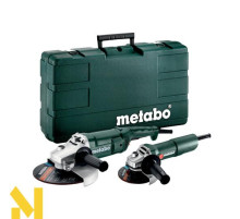 Комплект болгарок Metabo WE 2200-230 + Metabo W 750-125