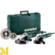 Болгарка METABO WEP 2200-230 + W 750-125 + 2 x Diamond Disc + Case