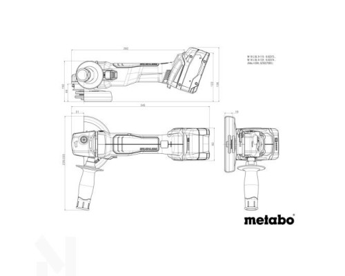 Набір інструментів акумуляторних Metabo Combo Set 2.6.5 18V