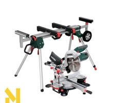 Пила торцювальна Metabo KGS 216 M + стіл Metabo KSU 251