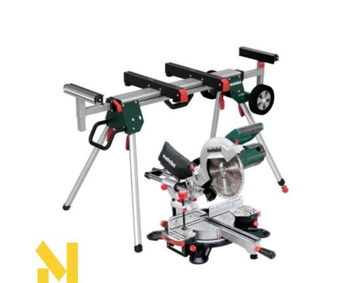 Пила торцювальна Metabo KGS 254 M + стіл Metabo KSU 251