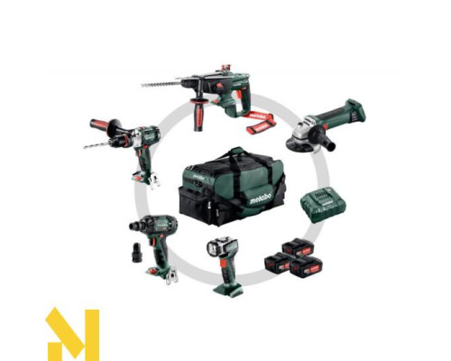 Набір інструментів акумуляторних Metabo Combo Set 5.1 18 V