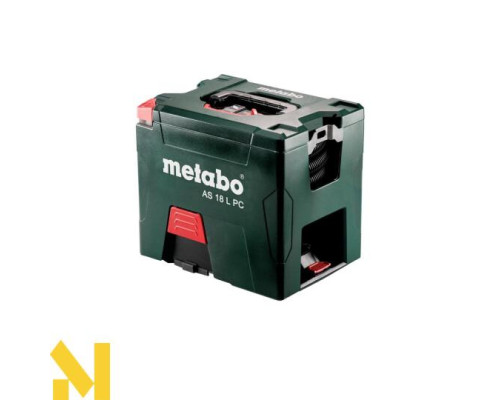 Пилосос акумуляторний Metabo AS18LPC SET (без АКБ та ЗП)