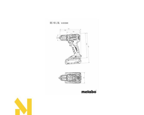 Набір інструментів акумуляторних Metabo Combo Set 3.1.1 18 V