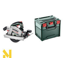 Пила дискова акумуляторна Metabo KS18LTX66BL LiHD 2x8.0 Аг + FS 160
