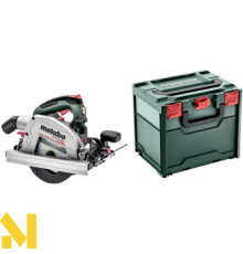Пила дискова акумуляторна Metabo KS18LTX66BL LiHD 2x8.0 Аг + FS 160