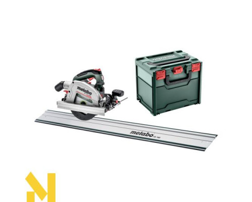 Пила дискова акумуляторна Metabo KS18LTX66BL LiHD 2x8.0 Аг + FS 160