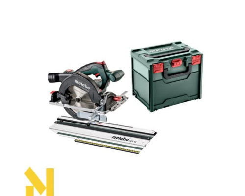 Пила дискова акумуляторна Metabo KS 18 LTX 57 Set + торцювальна шина KFS 44 (без АКБ та ЗП)