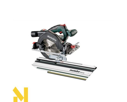 Пила дискова акумуляторна Metabo KS 18 LTX 57 Set + торцювальна шина KFS 44 (без АКБ та ЗП)