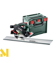 Пила дискова акумуляторна Metabo KS 18 LTX 57 BL + кейс та напрямна шина (без АКБ та ЗП)