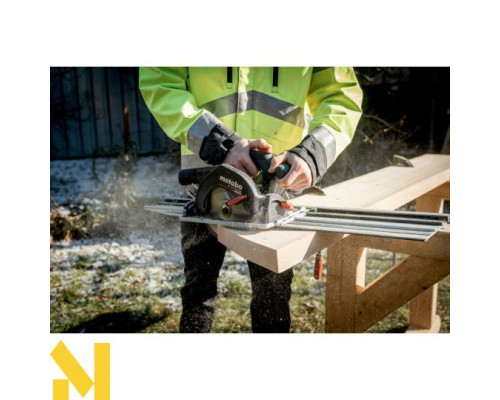 Пила дискова акумуляторна Metabo KS 18 LTX 57 BL + кейс та торцювальною шина (без АКБ та ЗП)