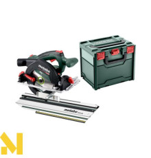 Пила дискова акумуляторна Metabo KS 18 LTX 57 BL + кейс та торцювальною шина (без АКБ та ЗП)