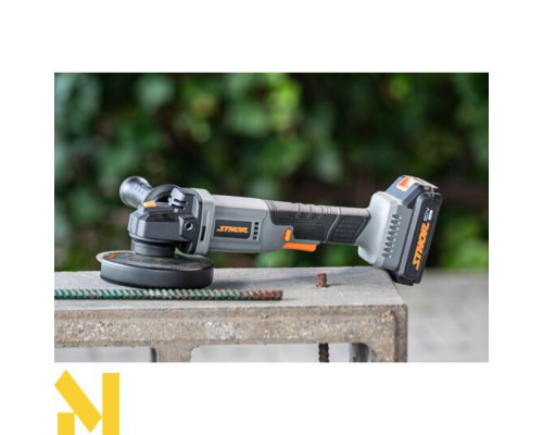 Шліфмашина кутова акумуляторна STHOR 78091