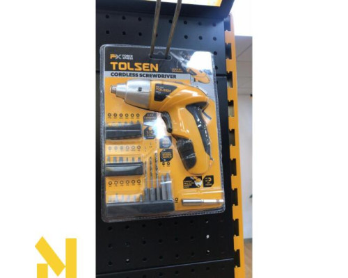 Викрутка акумуляторна Tolsen T-3,6/1,3