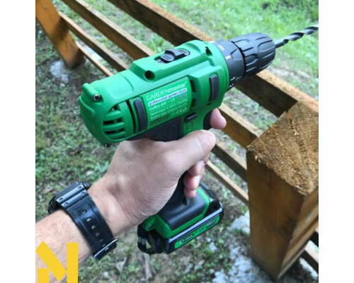 Дриль-шуруповерт акумуляторний GARDENmaster 12 В