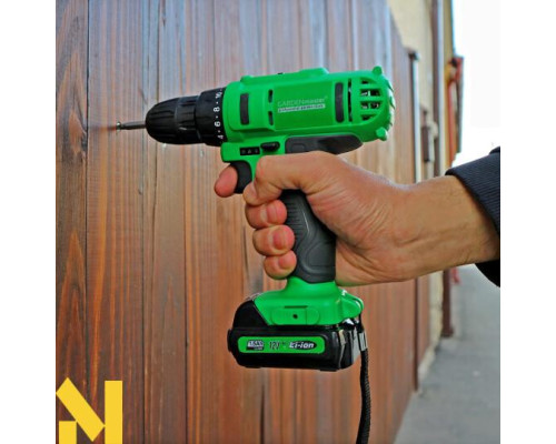 Дриль-шуруповерт акумуляторний GARDENmaster 12 В