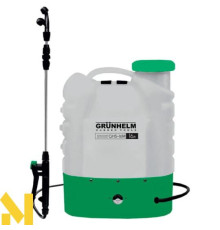 Обприскувач акумуляторний ранцевий Grunhelm GHS-16M