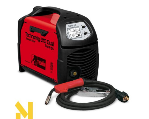 Зварювальний напівавтомат Telwin Technomig 210 Dual Synergic (816052)