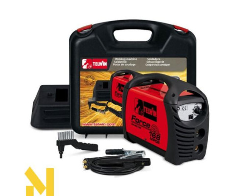 Зварювальний інвертор Telwin Force 168 Mpge з аксесуарами (816211)
