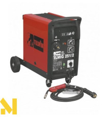 Зварювальний напівавтомат Telwin Telmig 251/2 Turbo (821057)