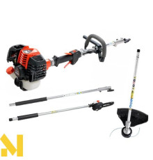 Мультисистема бензинова ECHO PAS-2620ES + подовжувач MTA-3EXT + насадка-тример MTA-TB + насадка-висоторіз MTA-PP/E