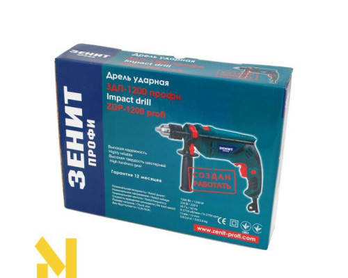 Дриль ударний ЗЕНІТ ЗДП-1200 Профі
