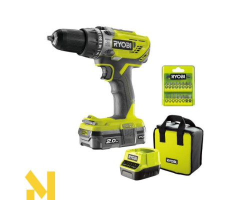 Дриль-шуруповерт акумуляторний Ryobi R18PD3-120SA17
