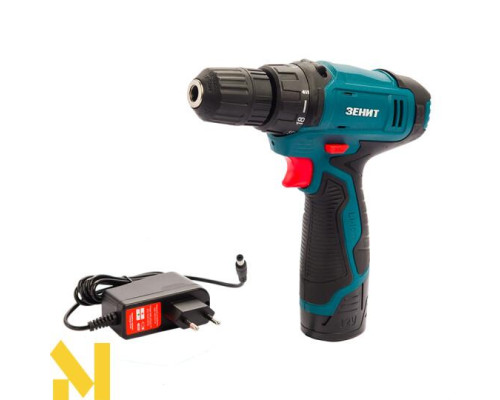 Шуруповерт акумуляторний ЗЕНІТ ЗША-1213 А Li-1К