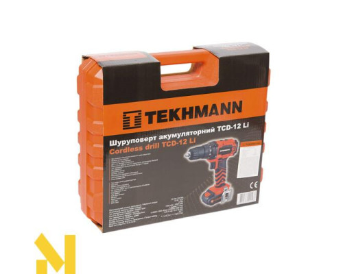 Шуруповерт акумуляторний Tekhmann TCD-12 Li