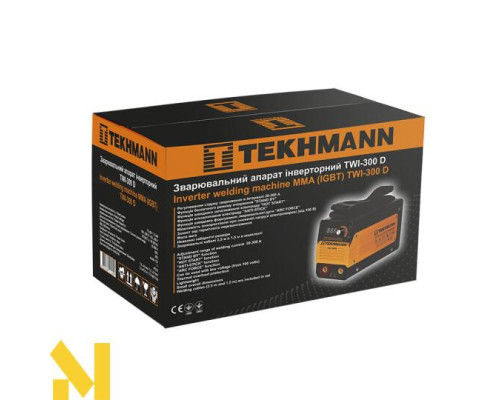 Зварювальний інвертор Tekhmann TWI-300 D