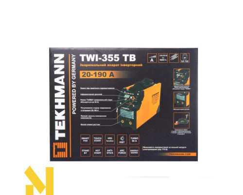 Зварювальний інвертор Tekhmann TWI-355 TB