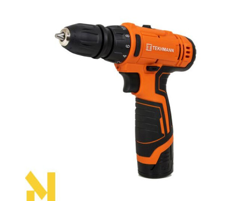Акумуляторний дриль-шуруповерт Tekhmann TCD-12 QC Li