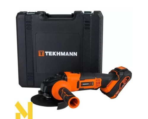 Болгарка (кутова шліфмашина) акумуляторна Tekhmann TAG-125/i20 kit