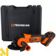 Болгарка (кутова шліфмашина) акумуляторна Tekhmann TAG-125/i20 kit