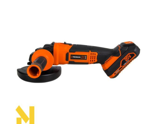 Болгарка (кутова шліфмашина) акумуляторна Tekhmann TAG-125/i20 kit