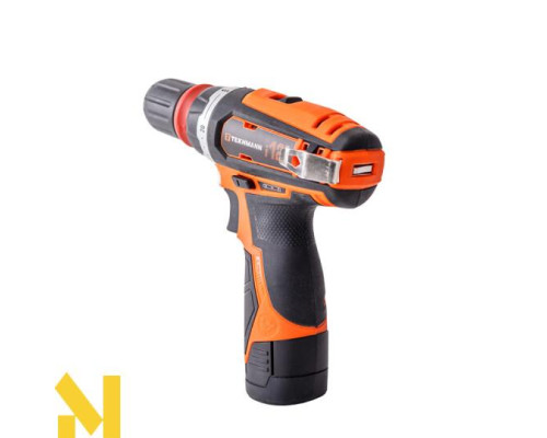 Шуруповерт акумуляторний Tekhmann TCD-35/i12 kit