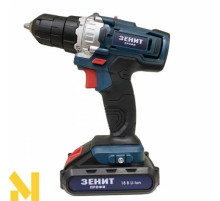 Шуруповерт акумуляторний Зеніт ЗША-18 LiW Профі