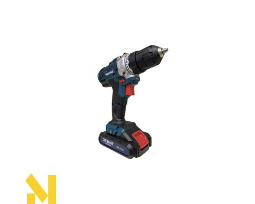 Шуруповерт акумуляторний Зеніт ЗША-18 LiW Профі