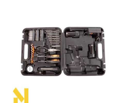 Шуруповерт акумуляторний Tekhmann TCD-12/2 BS KIT