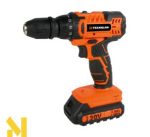 Шуруповерт акумуляторний Tekhmann TCD-18/2 BS Kit