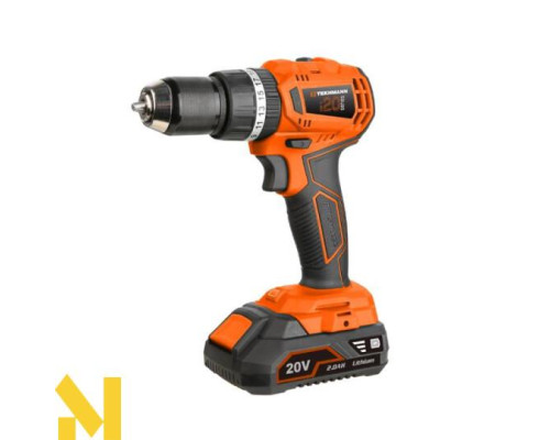 Дриль-шуруповерт акумуляторний Tekhmann TCD-45/i20 BS KITBOX