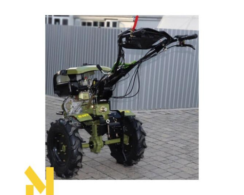 Культиватор дизельний Forte 1350 LUX зелений 12" колеса