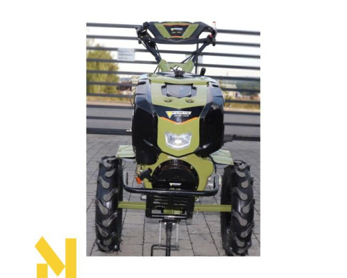 Культиватор дизельний Forte 1350 LUX зелений 12" колеса