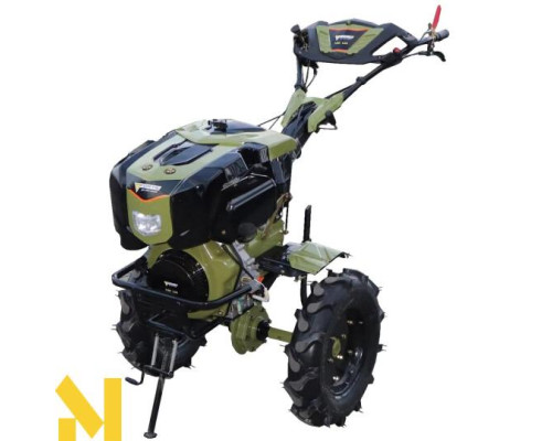 Культиватор дизельний Forte 1350 LUX зелений 12" колеса
