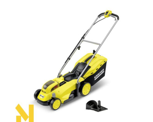 Набір Karcher газонокосарка LMO 18-33 + триммер LTR 18-25 + швидкозарядний комплект + акумулятор