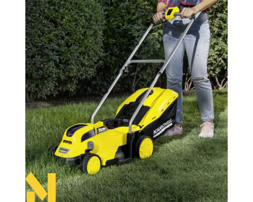 Набір Karcher газонокосарка LMO 18-33 + триммер LTR 18-25 + швидкозарядний комплект + акумулятор
